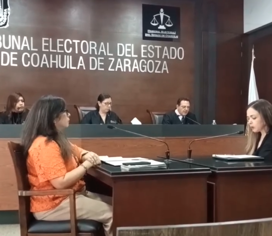 Sesión del Tribunal Electoral Estatal